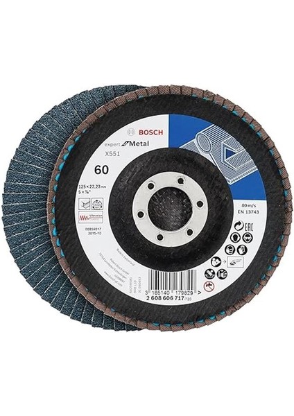 Professional 3 Adet Flap Disk Seti X551 Expert For Metal Çelik ve Paslanmaz Çelik Taşlama fırsatları