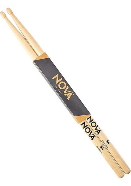 Baget(Çift) Nova 5A Wood, Hıckory, 16"X0.565", Med indirimleri