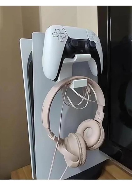 Ps5 Kulaklık ve Kol Standı [minimalist Tasarım] Sony Playstation 5 Için, Beyaz fiyatları