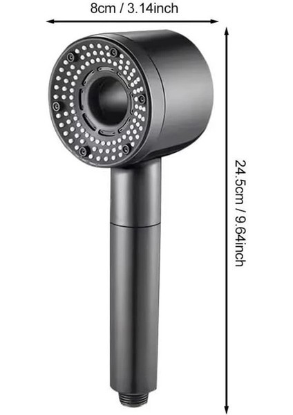 5 Fonksiyonlu Duş Başlığı, Ayarlanabilir Turbo Duş, Yüksek Kaliteli Lüks Tazyik Ayarlı fiyatları