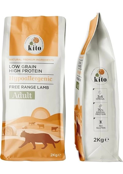 Doğal Besi Kuzu Etli Yetişkin Kedi Maması 2 kg fiyatları