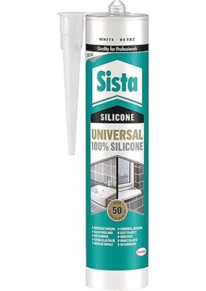 Silikon Mastik Universal, Çeşitli Yapı Elemanlarının Dolgusu ve Yapıştırılması Için Güçlü modelleri