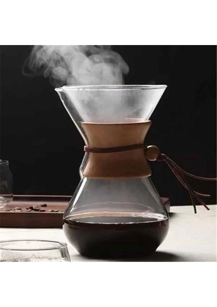 Epinox Cam Dripper Kahve Ekipmanı - Kahve Demleme Aleti - Cam Kahve Demleme - (*chemex Benzeri) - fırsatları