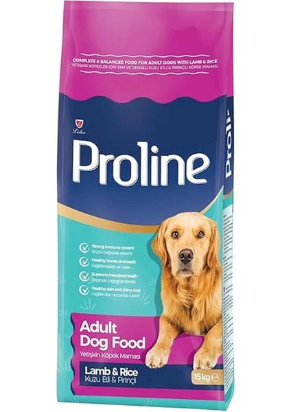 Proline Kuzu Etli Pirinçli Yetişkin Köpek Maması 15 kg fiyatları