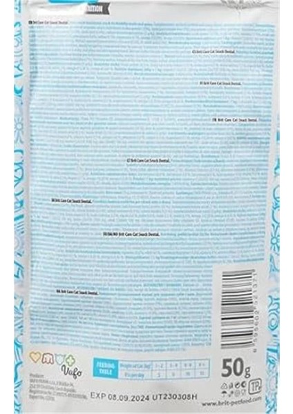 Functional Snack, Sağlıklı Dişler ve Diş Etleri Için, Tahılsız, Fonksiyonel Kedi Ödülü, 50