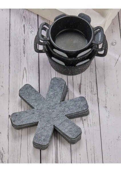 3 lü Tencere Tava Çizdirmez (Koruyucu) borcam tava organizeri indirimleri