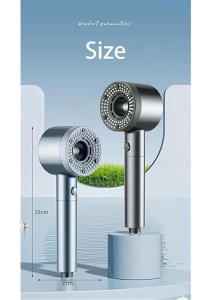 5 Fonksiyonlu Duş Başlığı, Turbo Duş Kaliteli Lüks Tazyik Modern Banyo Aksesuarı modelleri