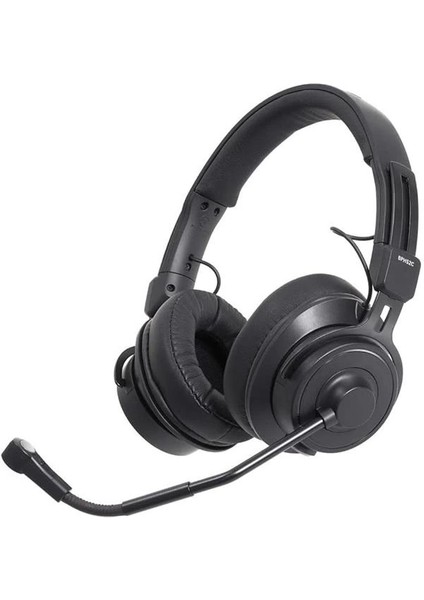 Audio-Technica BPHS2C Broadcast Stereo Kulaklık, Kardiyot Kondansatörlü Bom Mikrofonlu