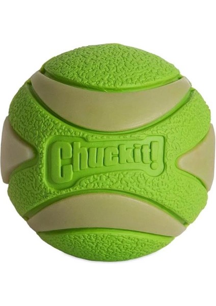 ! Max Glow Squeaker Gece Parlayan Sesli Köpek Oyun Topu - Yüksek Zıplama Gücü, Doğal Kauçuk