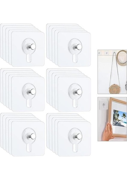 Bondit 3m Yapışkanlı Tablo Resim Duvar Askı Bandı Sök Tak 5 kg