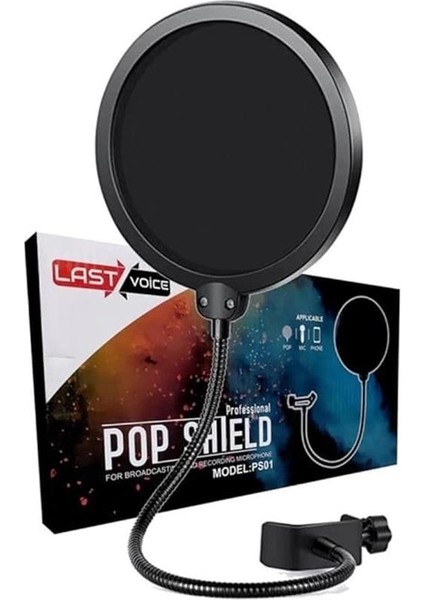 Ps-01 Stüdyo Pop Filtre - Çift Katman Pop Filter