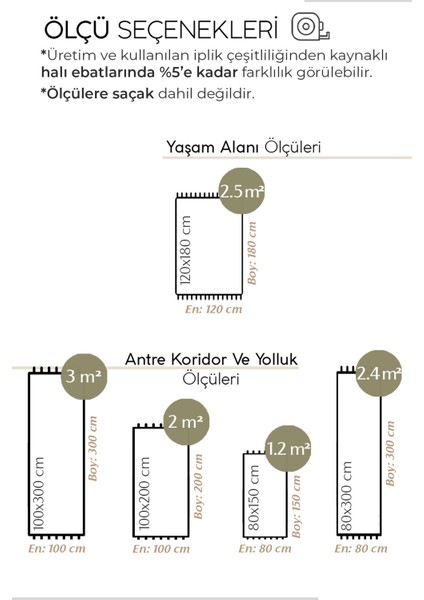 Antrasit Uzun Hol ve Koridor Halısı, Yolluk, Bukle, Yatak Odası Için Konforlu ve Şık modelleri