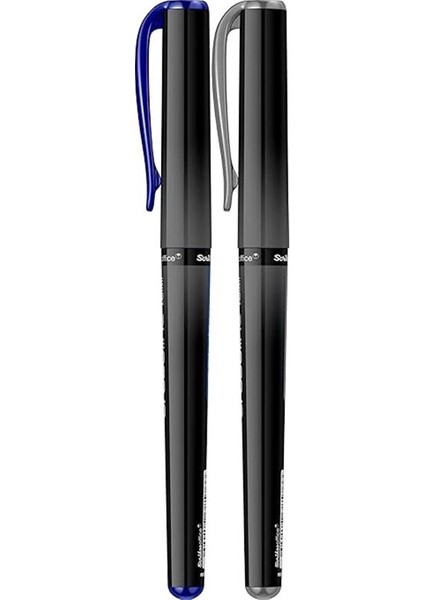 Scrıkss Offıce Broadlıne 1.0 mm Jel Kalem Siyah & Mavi 2'li Blister fırsatları