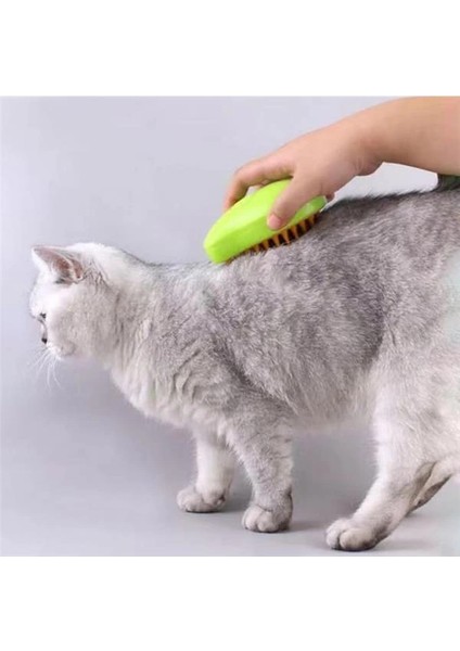 Buharlı Kedi ve Köpek Tarağı, Yumuşak Silikon Başlıklı, Kedi Köpek Yıkama Fırçası fiyatları