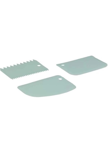 3'lü Hamur Kesici,pasta Düzeltici,hamur Porsiyonlayıcı,hamur Kesmek ve Dekorasyonu Için