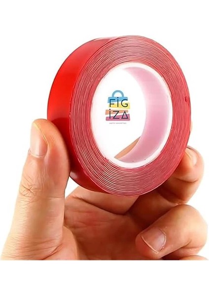 Şeffaf Silikonlu Çift Taraflı Montaj Bandı – 10MM x 5 Metre | Süper Güçlü, Su Geçirmez indirimleri