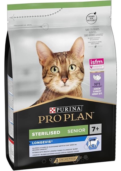 Senior Hindili Kuru Kısırlaştırılmış Kedi Maması 3 kg fiyatları