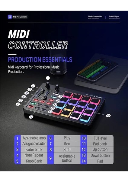 Starrypad Mıdı Controller