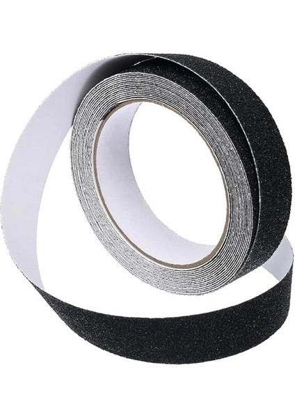 LR-KYB003-5 Siyah Merdiven ve Zemin Kaydırmaz Bant 2,5 cm x 5 Metre