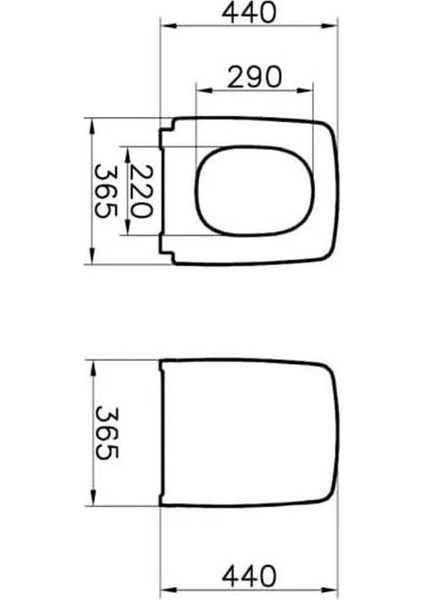 Metropole 122-003-009 Yavaş Kapanır Slim Klozet Kapağı, Beyaz modelleri