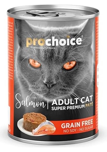 Yetişkin Kediler Için, Tahılsız, Somon Balıklı Ezme, 400 G x 12 Adet fiyatları