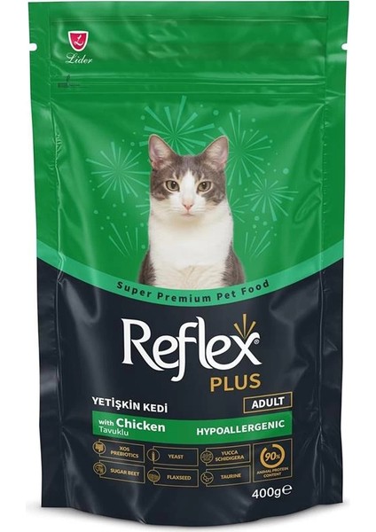 Plus Tavuklu Yetişkin Kedi Maması 400 G