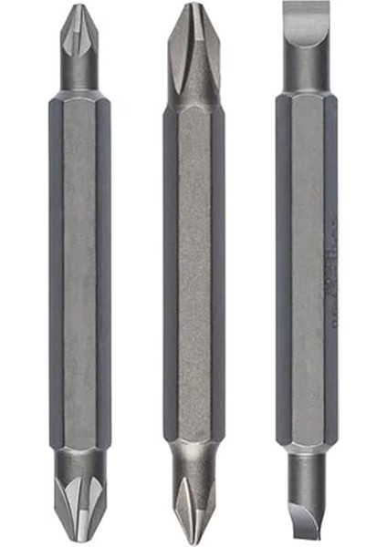 Professional Accessories Vidalama Ucu, Gri, 3 Adet