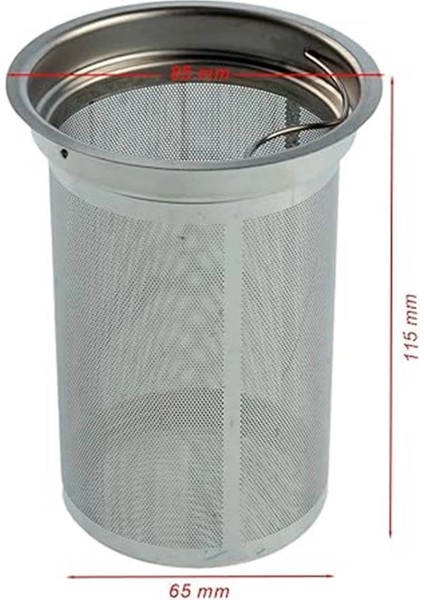 Kg-Part Çay Makinesi Metal Demlik Süzgeci 6.5 x 11.5 cm indirimleri