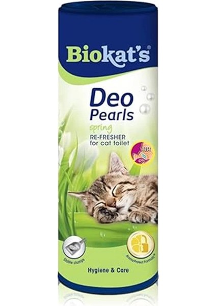 Biokat's Deo Pearls Bahar Esanslı Kedi Kumu Parfümü 700 gr