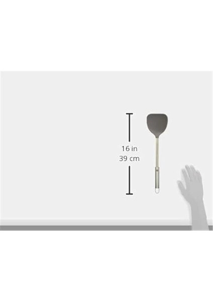 Zwilling Pro Wok Spatula, Silikon Uçlu
