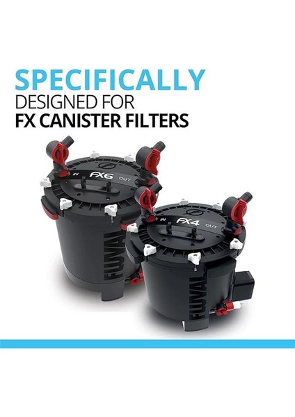 Ince Filtre Keçe, Fx4, Fx5 ve Fx6 Dış Filtreler Için, 3'lü Paket