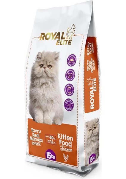 Tavuklu Yavru Kedi Maması (15 Kg, Tavuk)