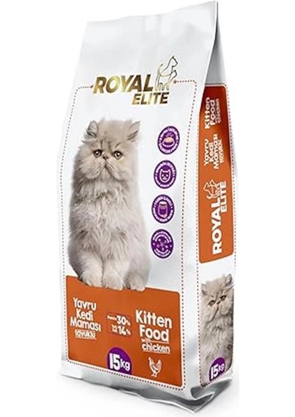 Tavuklu Yavru Kedi Maması (15 Kg, Tavuk) fırsatları