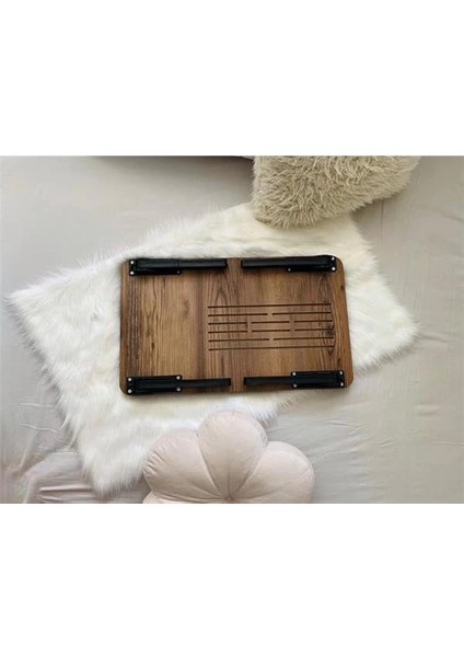 Axolotl Foldaway Telefon ve Tablet Bölmeli Katlanır Ayaklı Laptop Sehpası Notebook Bilgisayar indirimleri