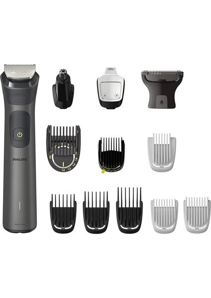 Philips 13'ü 1 Arada Erkek Bakım Seti - Yüz/saç/vücut (Islak/kuru Kullanım) MG7920/15