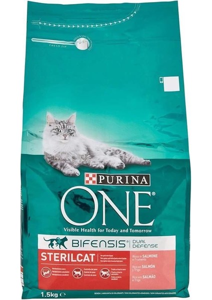 Purina One Somonlu Kısır Kedi Maması 1.5 kg