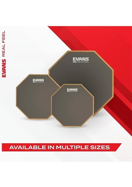 RF12G Realfeel Egzersiz Pedi 30,48 cm (12 Inç) Tek Taraflı