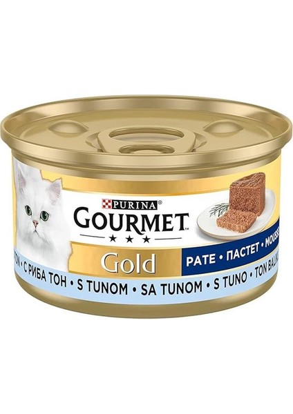 Gold Kıyılmış Ton Balıklı Yaş Kedi Maması, Yetişkin Kediler (24 x 85 Gr) fiyatları