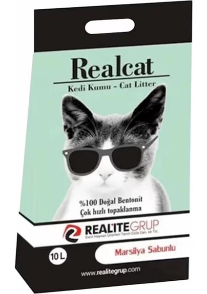 Marsilya Sabunlu Kedi Kumu 10 Litre