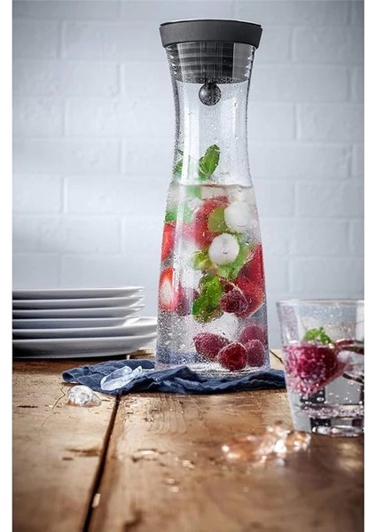 Cam Gümüş Kapaklı Karaf 1 Lt fiyatları