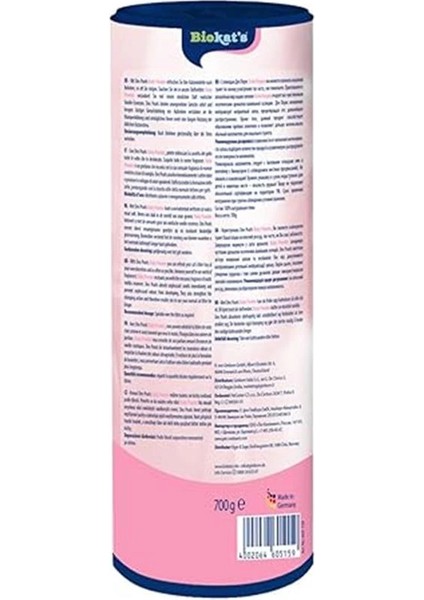 Biokat's Deo Pearls Baby Powder – Kedi Tuvaletinde Taze ve Sağlam Topaklar Için Kokulu Serpme Seti -