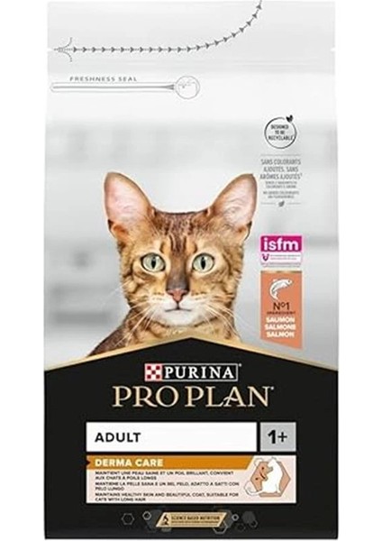 Derma Care Somonlu Tüy Sağlığı Destekleyici Kedi Maması 10 kg modelleri