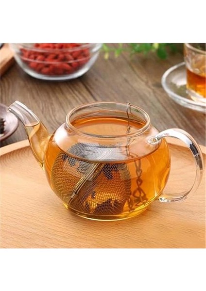 Metal Top Çay Süzgeci,topuz Çay Filtresi,bitki ve Yeşil Çay Için Paslanmaz Süzgeç,bardağa