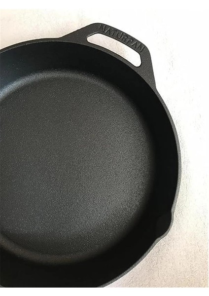 Döküm Tava 30 cm Kaplamasız Gerçek Demir Döküm 12 Inch