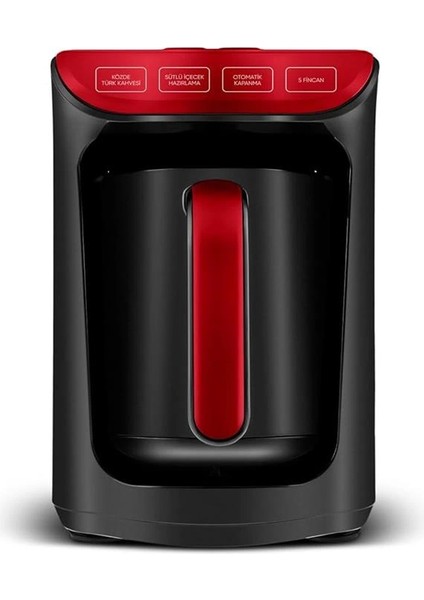 Hatır Köz Sütlü Türk Kahve Makinesi Imperial Red