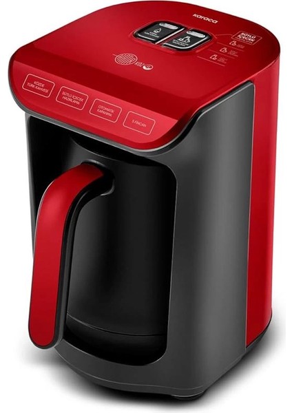 Hatır Köz Sütlü Türk Kahve Makinesi Imperial Red fırsatları