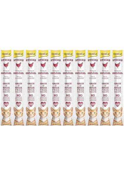 Sticks Kümes Hayvanları - Yüksek Et Içerikli ve Şeker Katkısız Yumuşak Çiğneme Çubukları - 1