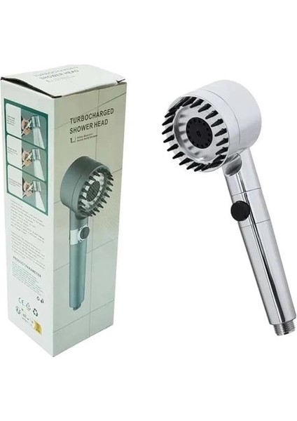 Masajlı Çok Fonksiyonlu Ayarlanabilir Duş Başlığı El Duşu 3 Modlu Ayarlanabilir Duş modelleri