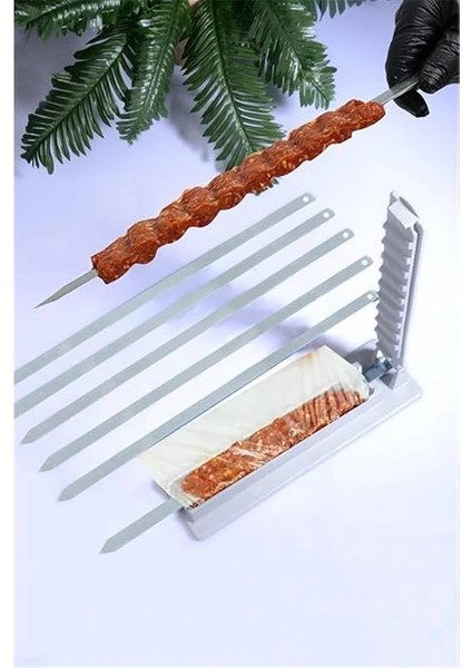 Kebapmatik Adana Urfa Kebap Kalıbı Aparatı Pratik Hızlı Kebap Makinesi Kutusu Vk modelleri
