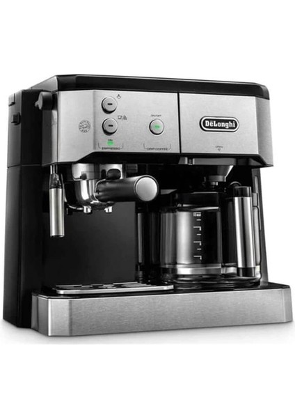 De'longhi Combı Kahve Mak BCO421.S, Gümüş/siyah